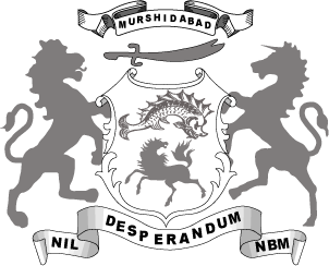 murshidabad coat-of-arms N.B.M.